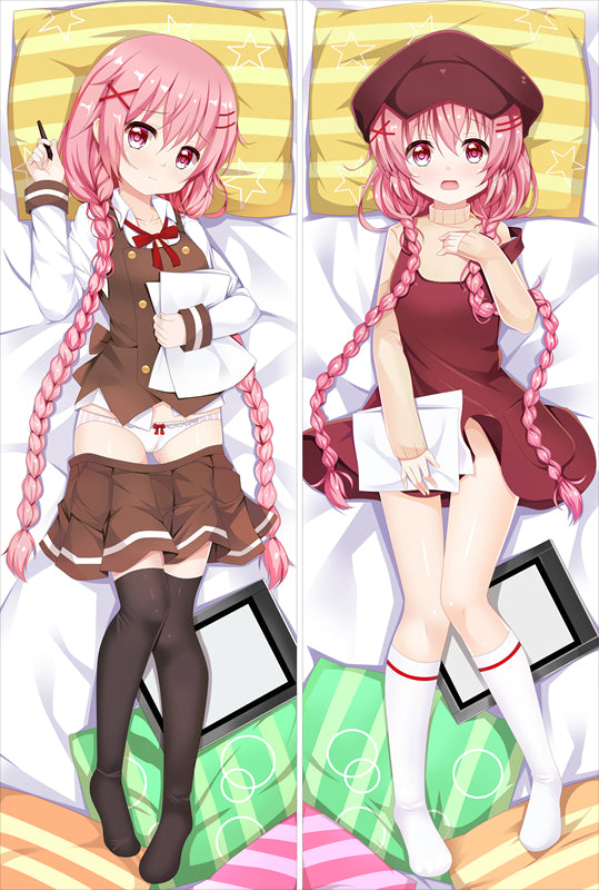 Comic Girls Kaoruko Moeta Anime Dakimakura Pillow Cover image 0