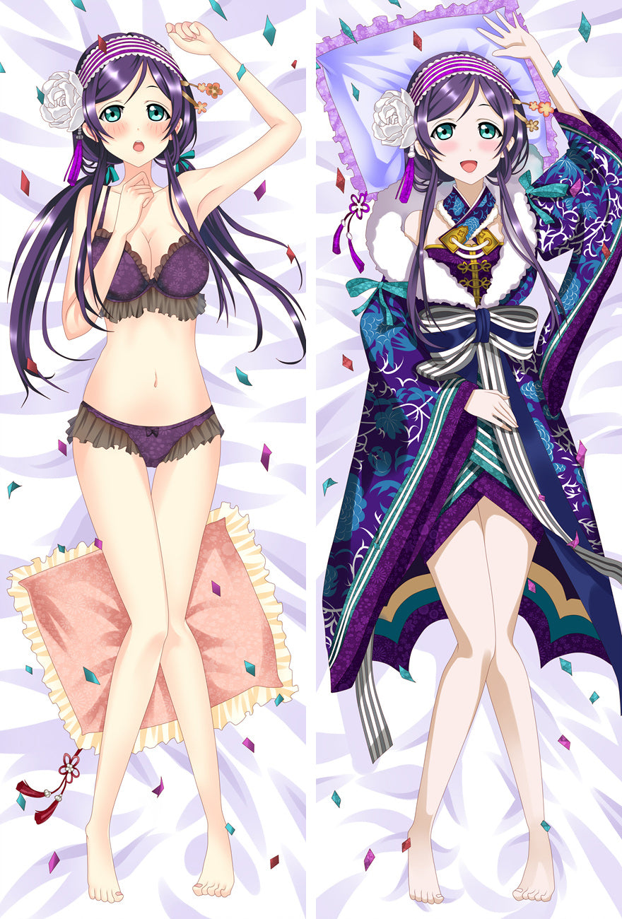 Love Live Nozomi Tojo Anime Dakimakura Pillow Case image 0