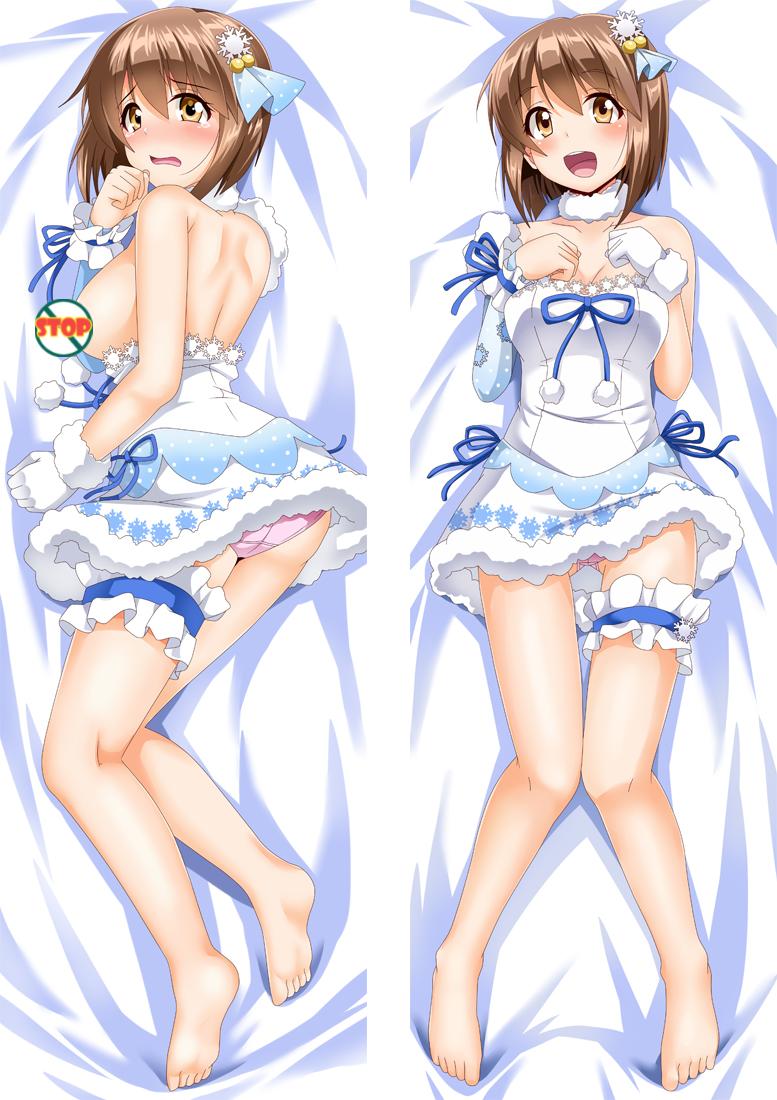 The Idolmaster Yukiho Hagiwara Anime Dakimakura Body Pillow Cover image 0