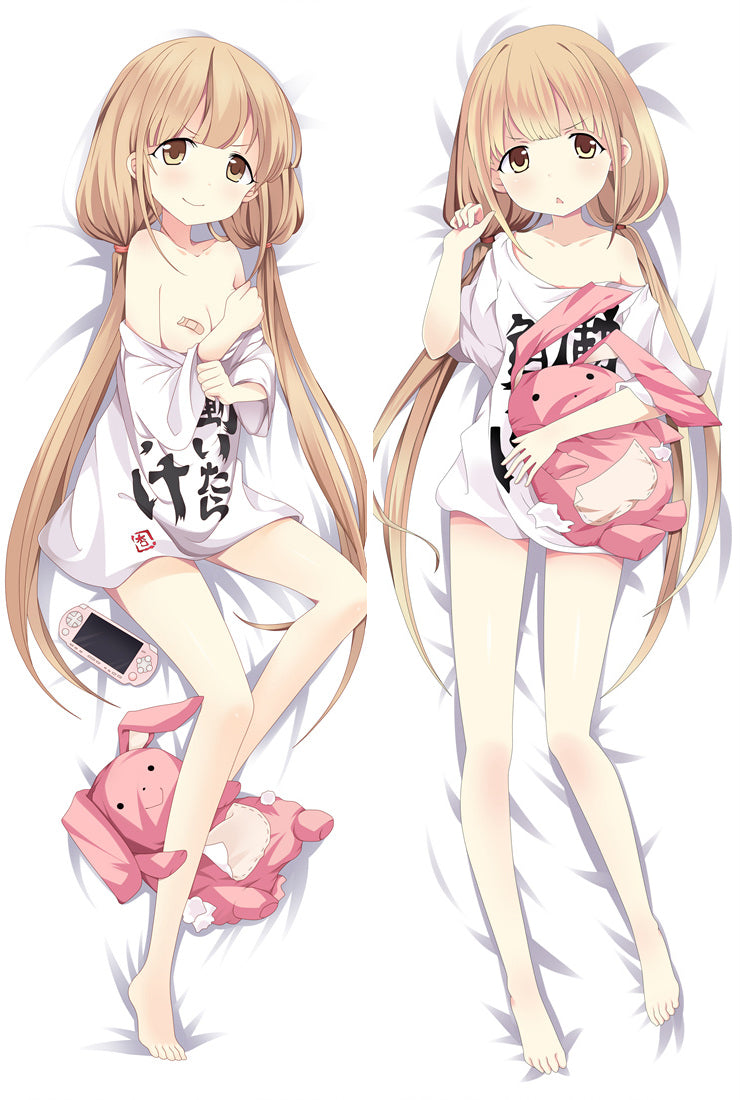 The Idolmaster Cinderella Girls Anzu Futaba Anime Dakimakura Pillow Cover image 0