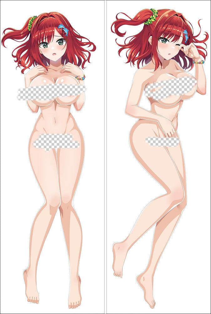 DolphinWave Sakimiya Dolphin Anime Dakimakura Sexy Pillow Cover image 0