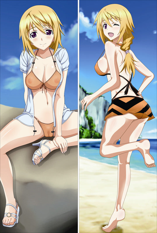 Infinite Stratos Charlotte Dunois Anime Dakimakura Body Pillow Cover image 0
