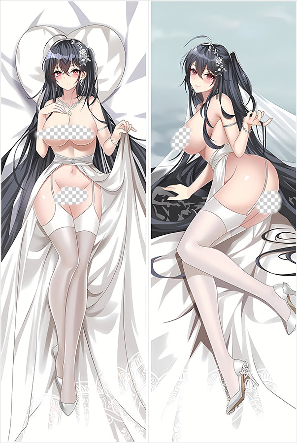 Azur Lane Taihou Anime Dakimakura Naked Body Pillow Cover image 0