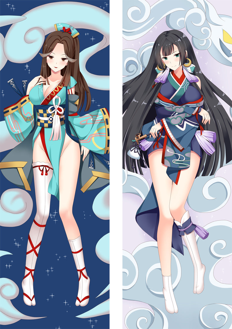 Onmyoji Enenra Dakimakura Body Pillow Cover image 0