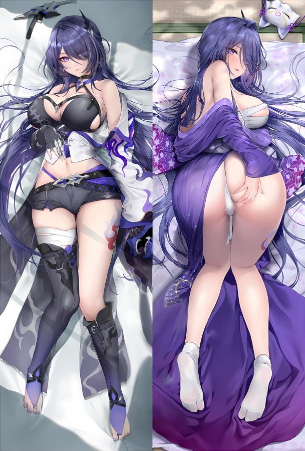 Honkai: Star Rail Raiden Bosenmori Mei Acheron Anime Dakimakura Sexy Body Pillow Cover image 0