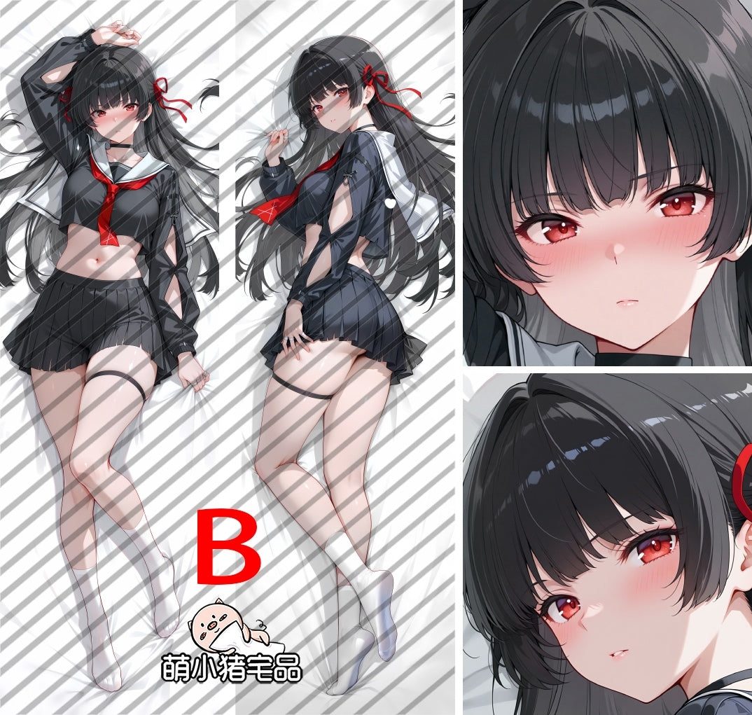 Wuthering Waves CHISA Anime Dakimakura Body Pillow Cover image 0
