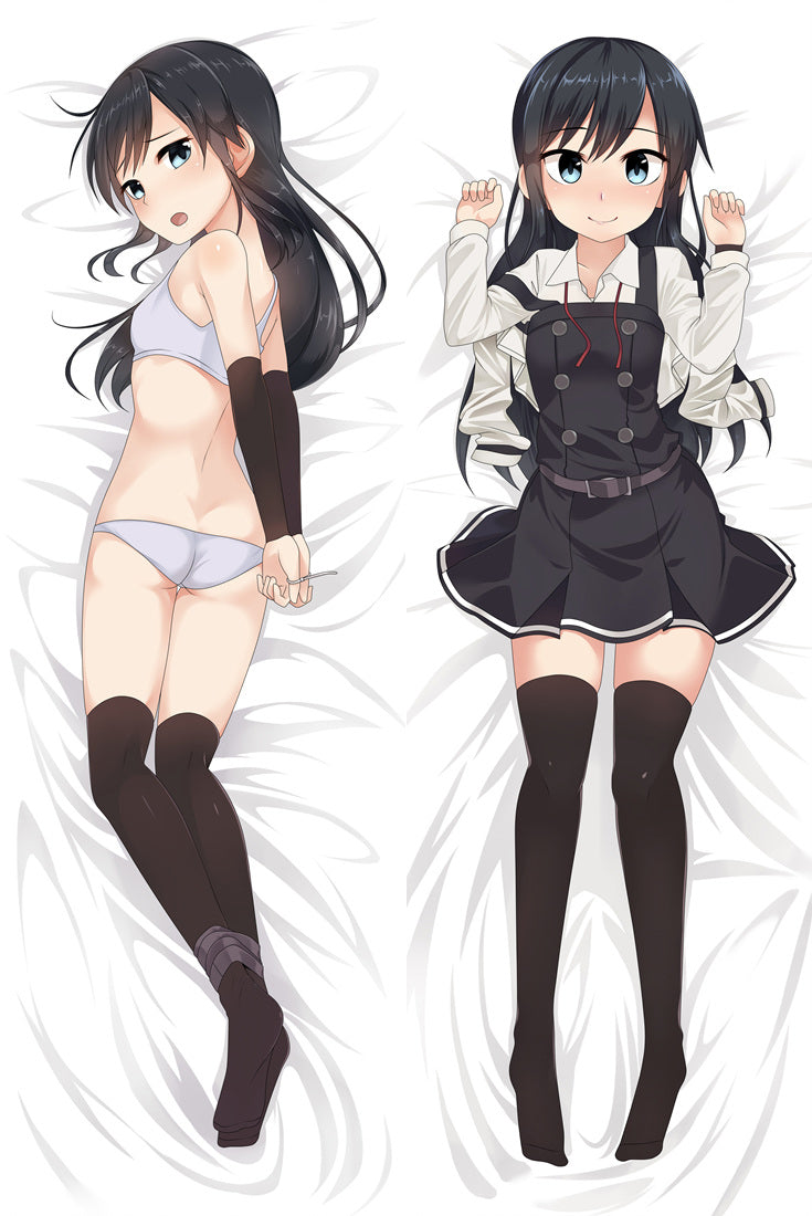 Kantai Collection Asashio Anime Dakimakura Pillow Cover image 0