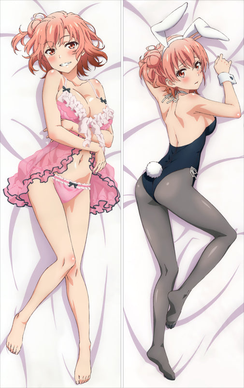 My Youth Romantic Comedy Is Wrong, As I Expected Isshiki Iroha with Double Sides Zipper To Make Love Anime Dakimakura Pillow Case image 0