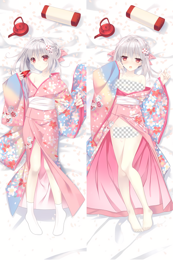 Tsuki ni Yorisou Otome no Sahou Anime Dakimakura Girl Body Pillow Cover image 0