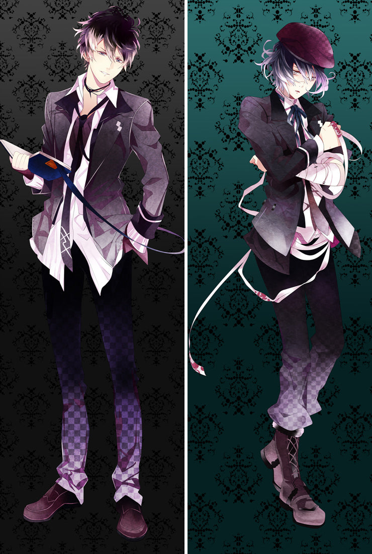 Diabolik Lovers Azusa Mukami Anime Dakimakura Pillow Case image 0