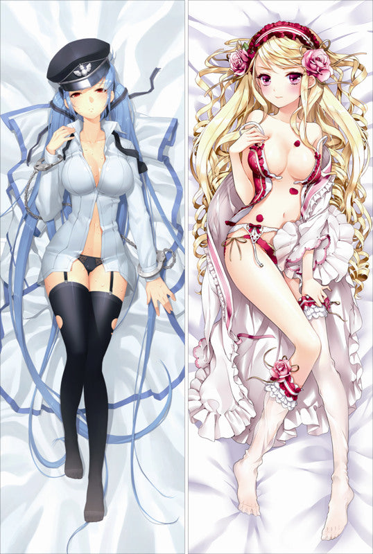 Sword Girls Cinia Pacifica + Luthica Preventer Anime Dakimakura Japanese Pillow Cover image 0