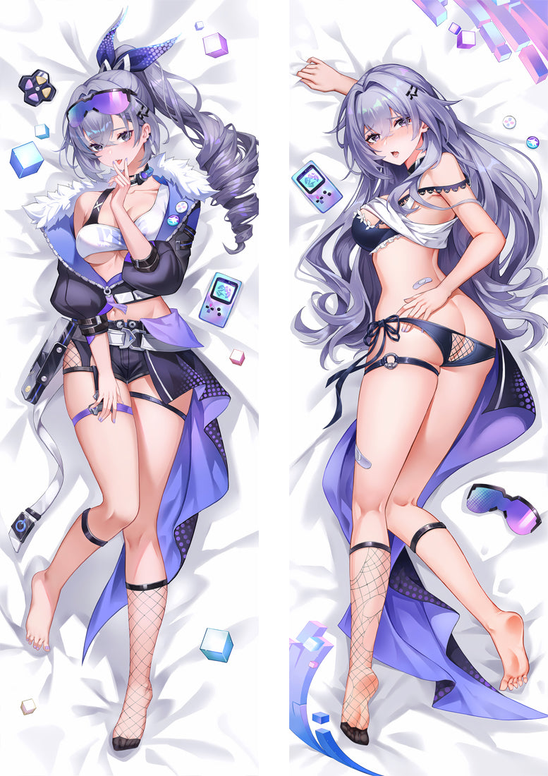 Honkai: Star Rail Silver Wolf Anime Dakimakura Sexy Body Pillow Cover image 0