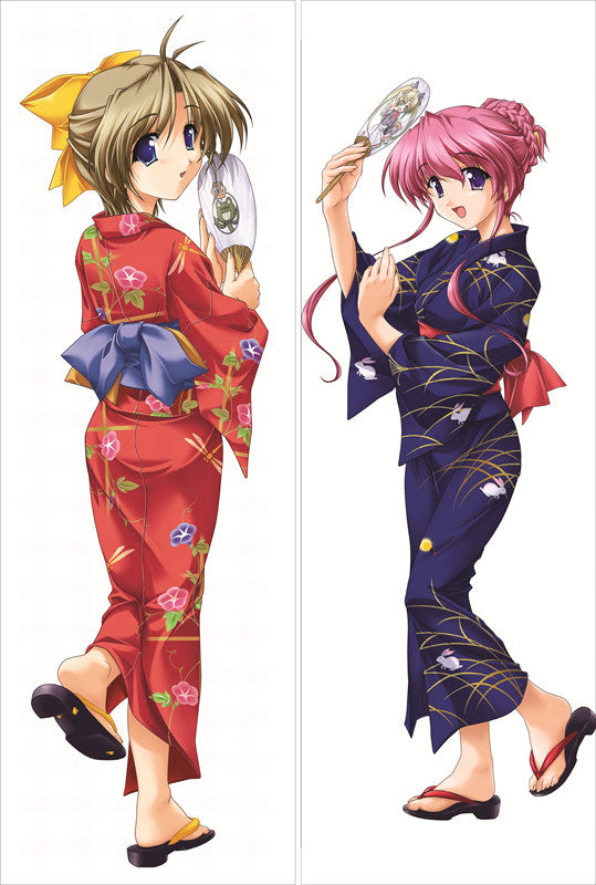Mizuiro Hiyori Hayasaka + Kiyoka Onosaki Anime Dakimakura Body Pillow Cover image 0