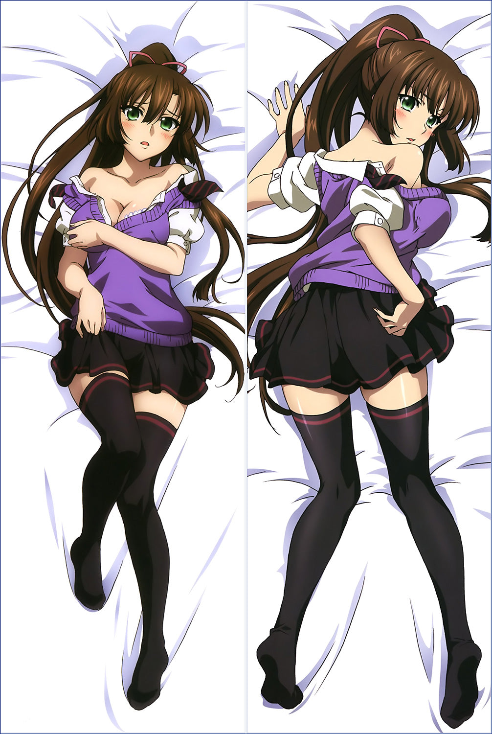 Strike the Blood Sayaka Kirasaka Anime Dakimakura Pillow Cover image 0