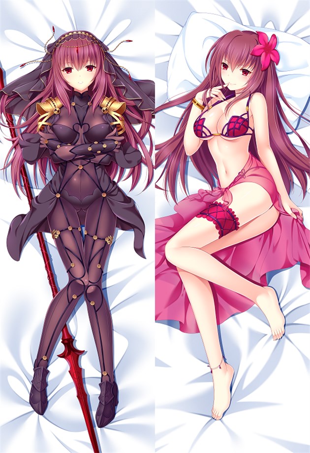 Fate/stay night Scathach Anime Dakimakura Pillow Case image 0