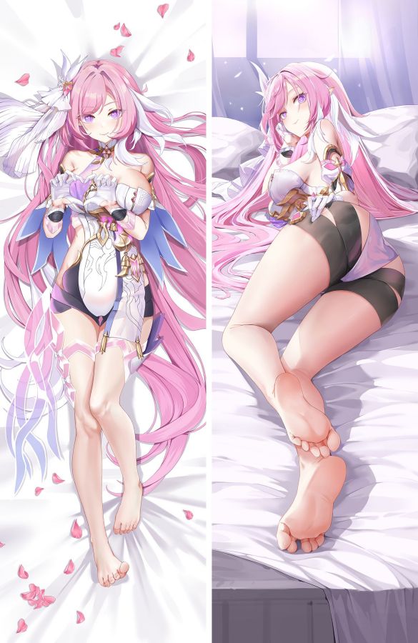 Honkai Impact 3rd Elysia Anime Dakimakura Girl Body Pillow Cover image 0