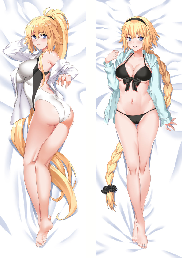 Fate/Grand Order FGO Jeanne d'Arc Anime Dakimakura Pillow Cover image 0