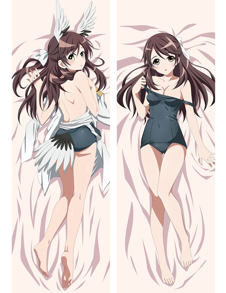 New Strike Witches/Brave Witches Yoshika Miyafuji &amp; Lynette Bishop Anime Dakimakura body pillow cover image 0