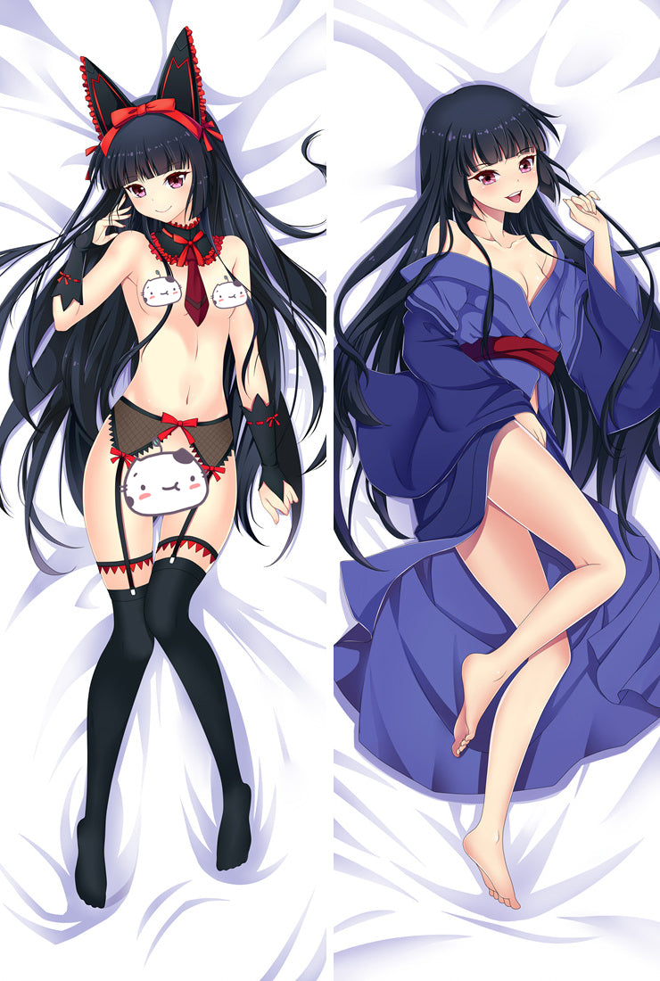 Gate Jieitai Kanochi Nite Rory Makyuri Anime Dakimakura Pillow Cover image 0