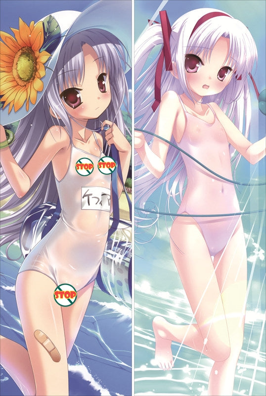 11Eyes Shiori Momono Anime Dakimakura Waifu Pillow Case image 0