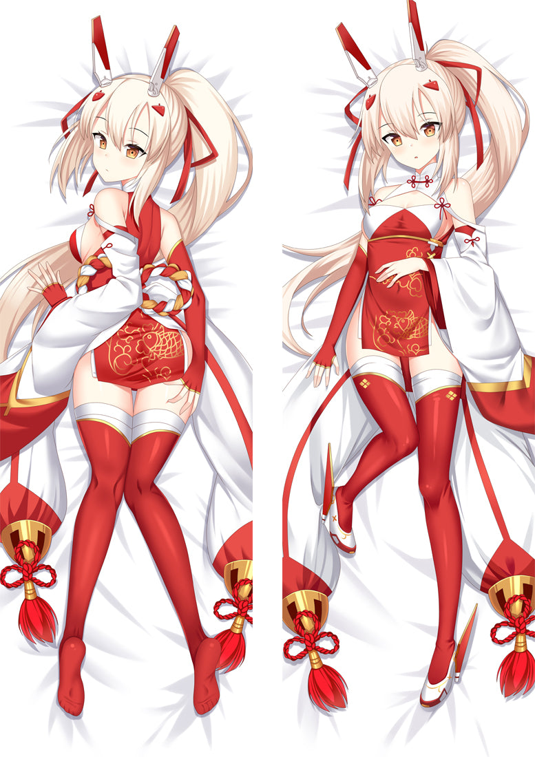 Azur Lane Ayanami Anime Dakimakura Body Pillow Cover image 0