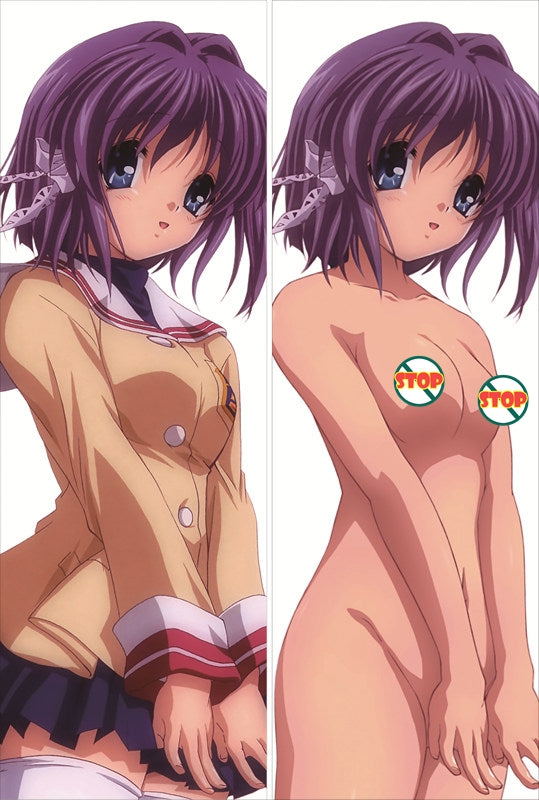 Clannad Ryou Fujibayashi Anime Dakimakura Body Pillow Cover image 0