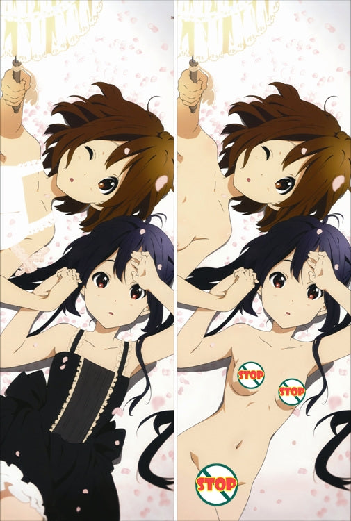 K-ON! Anime Dakimakura Japanese Pillow Cover image 0