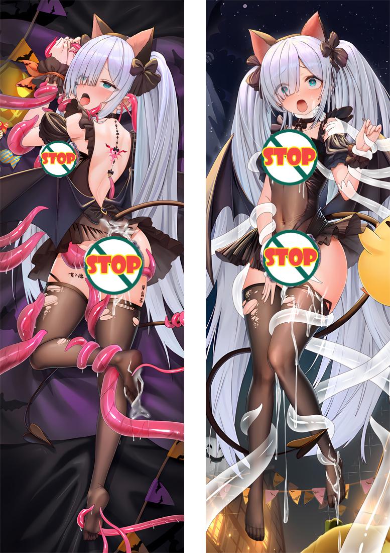 Azur Lane HMS Janus Anime Dakimakura Body Pillow Cover image 0