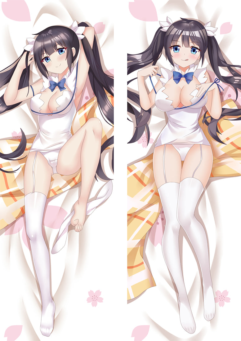 Is It Wrong to Try to Pick Up Girls in a Dungeon? Hestia Danmachi Anime Dakimakura Body Pillow Cover image 0