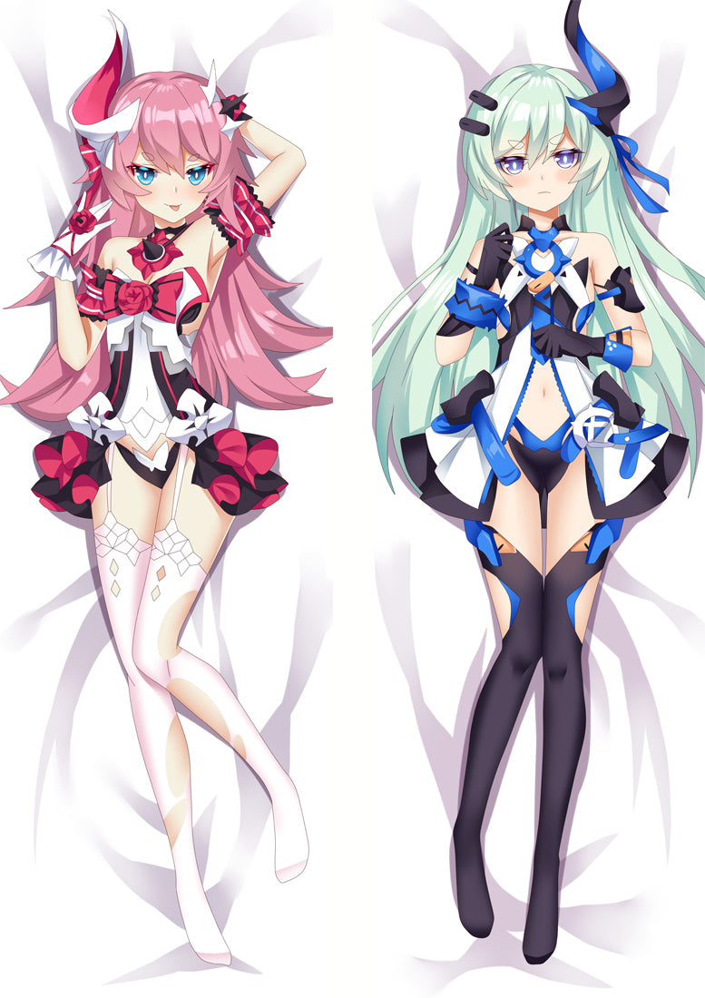 Honkai Impact 3rd Rozaliya&amp;Liliya Olenyeva Anime Dakimakura Pillow Cover image 0