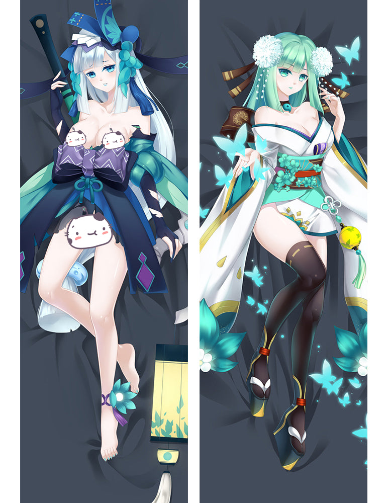 Onmyouji Aoandon Anime Dakimakura Pillow Cover image 0