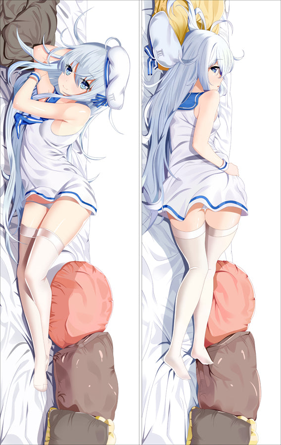 Kantai Collection Hibiki Anime Dakimakura Pillow Cover image 0