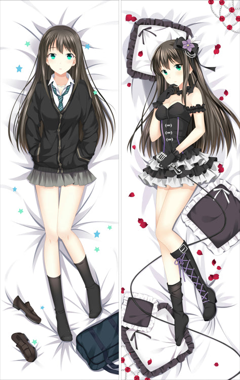 The Idolmaster Cinderella Girls Rin Shibuya Anime Dakimakura Waifu Pillow Case image 0