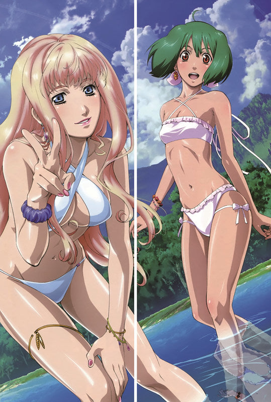 Macross Delta Reina Prowler Anime Dakimakura Body Pillow Cover image 0