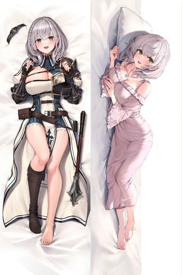Virtual Youtuber Shirogane Noel Anime Dakimakura Body Pillow Cover image 0