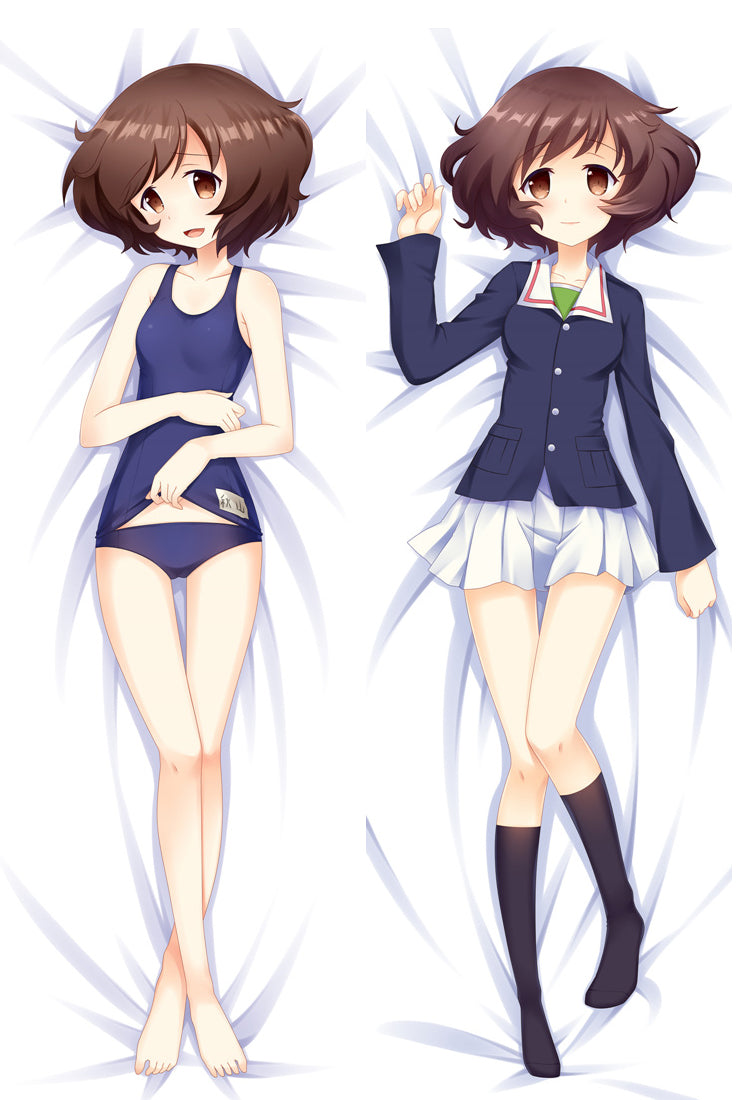 Girls und Panzer Miho Nishizumi Anime Dakimakura Pillow Cover image 0