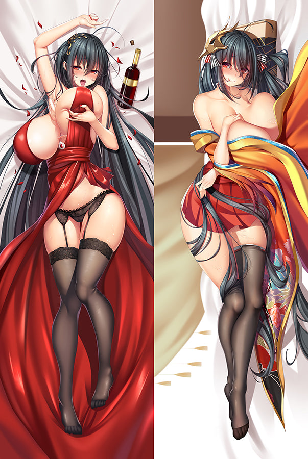 Azur Lane Taihou Anime Dakimakura Girl Body Pillow Cover image 0