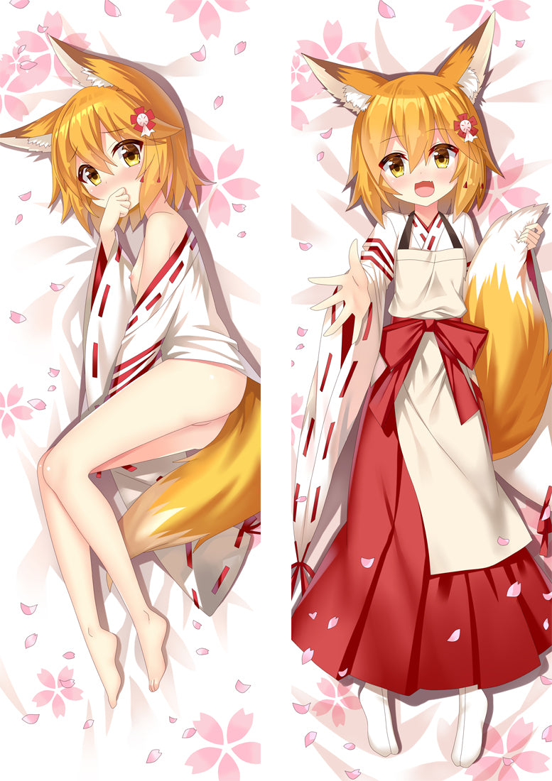 Sewayaki Kitsune no Senko-san Senko Anime Dakimakura Pillow Cover image 0
