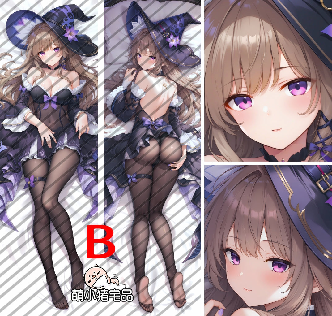 Honkai: Star Rail Herta Anime Dakimakura Girl Pillow Cover image 0