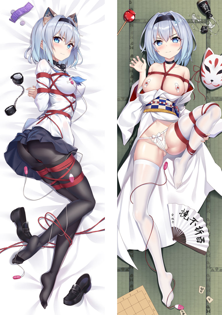 Ginko Sora Dakimakura Pillow Cover - The Ryuo's Work is Never Done! image 0