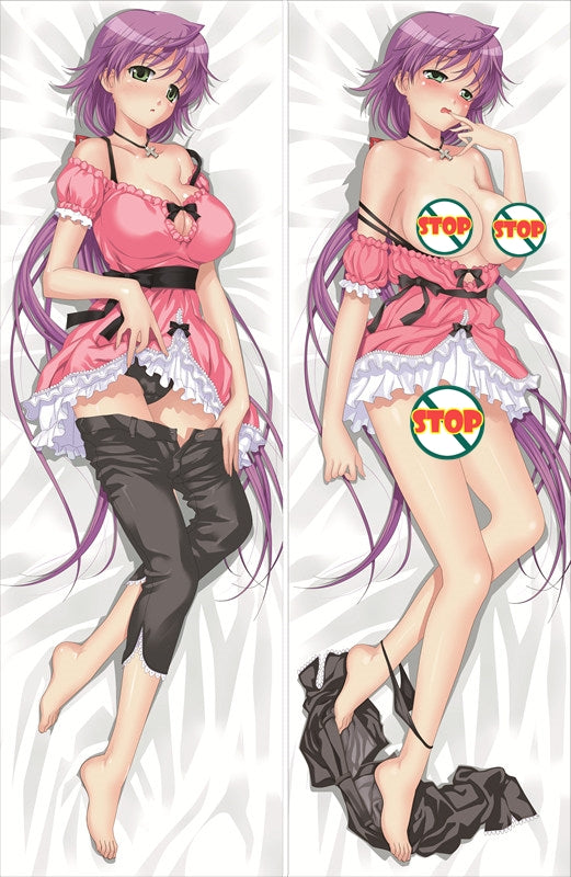Kanojo x Kanojo x Kanojo Dokidoki Pack! Natsumi Orifushi Anime Dakimakura Waifu Pillow Case image 0
