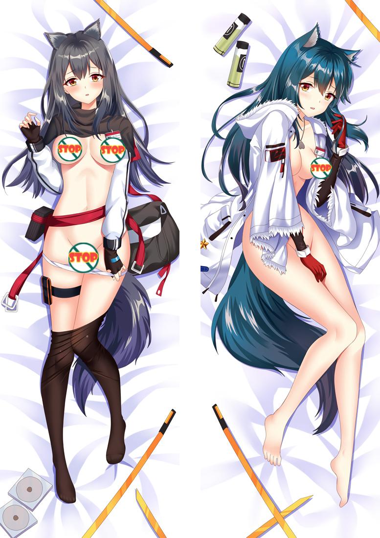 Arknights AMIYA Dakimakura Body Pillow Cover image 0