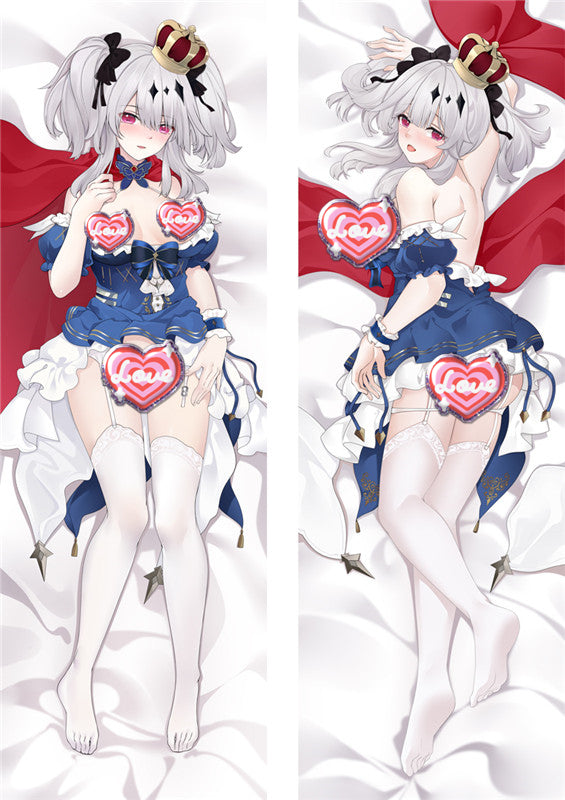 Azur Lane MNF Joffre Anime Dakimakura Body Pillow Cover image 0