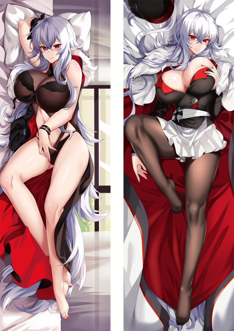 Azur Lane Graf Zeppelin Anime Dakimakura Pillow Cover image 0
