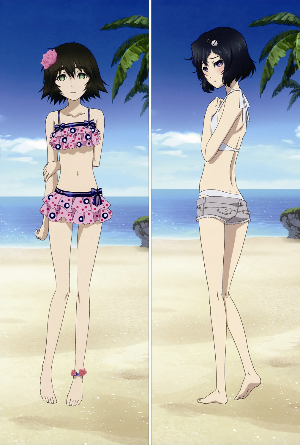 Steins;Gate Mayuri Shiina Anime Dakimakura Japanese Pillow Cover image 0