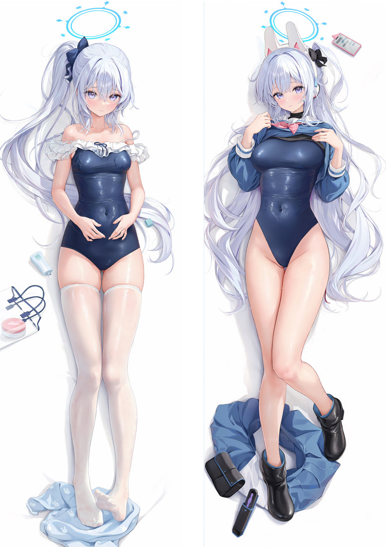 Blue Archive Tsukiyuki Miyako Anime Dakimakura Body Pillow Cover image 0