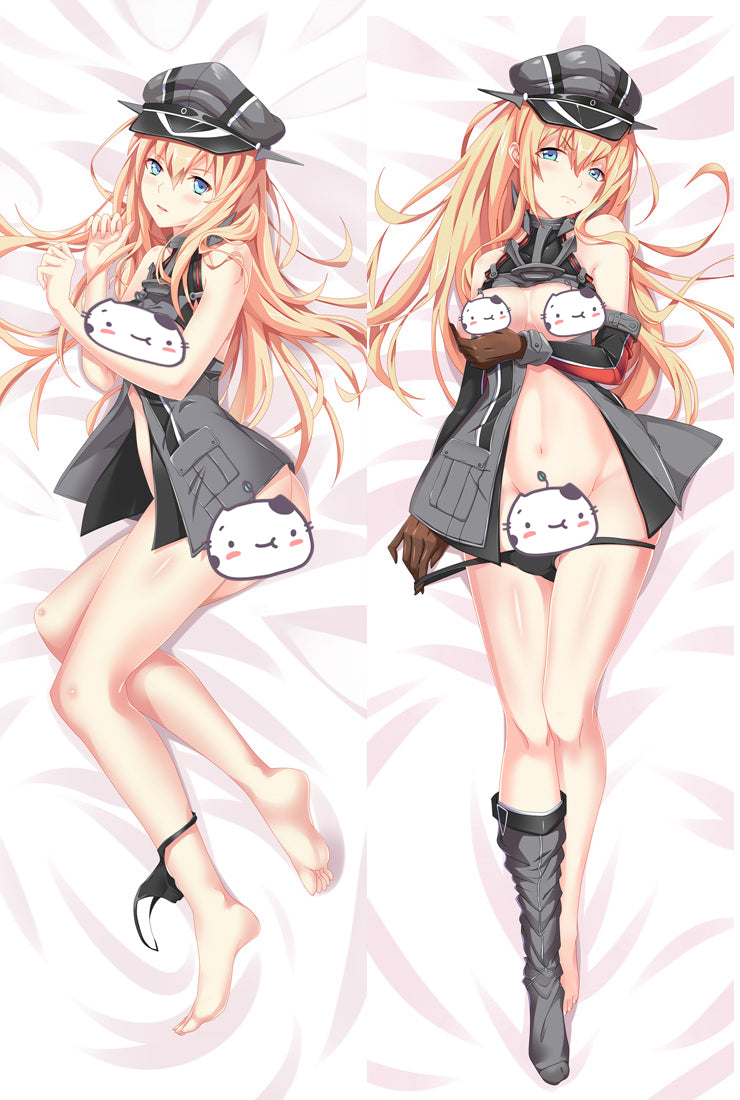 Kantai Collection Bismarck Anime Dakimakura Pillow Cover image 0
