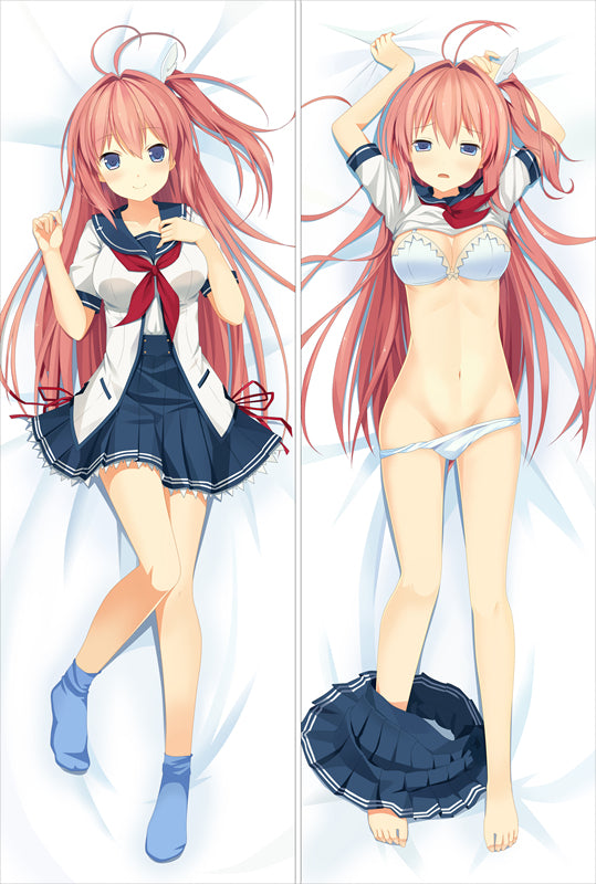 Beyond the sky, into the firmament Asuka Kurashina Anime Dakimakura Japanese Pillow Cover image 0