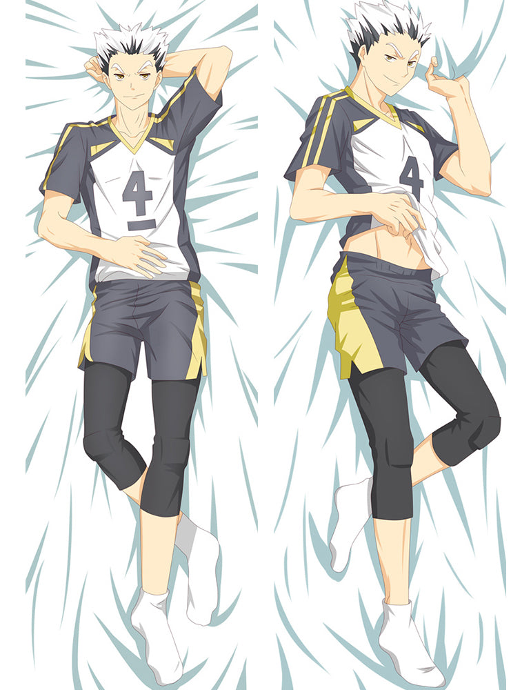 Haikyuu!! Fukurodani Academy KÅtaro Bokuto Anime Dakimakura Pillow Cover image 0