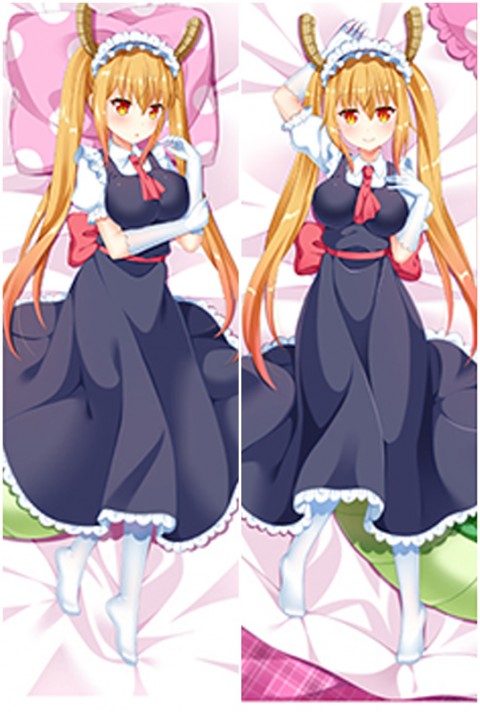 Miss Kobayashi's Dragon Maid Tohru Anime Dakimakura Body Pillow Cover image 0